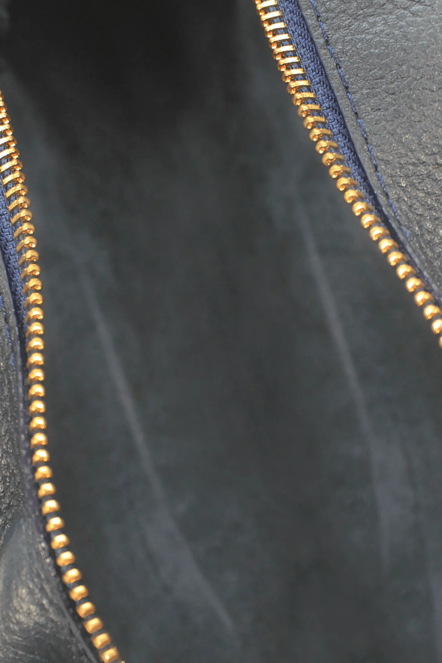 Online Carolina Abby Make Up Bag Navy Soft Leather