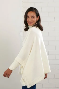 Sale Carolina Ada Knit Jumper Cream