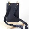 Store Carolina Adelina Mobile Phone Holder Navy Soft Leather