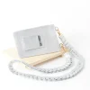 Best Carolina Adelina Mobile Phone Holder Silver Soft Leather