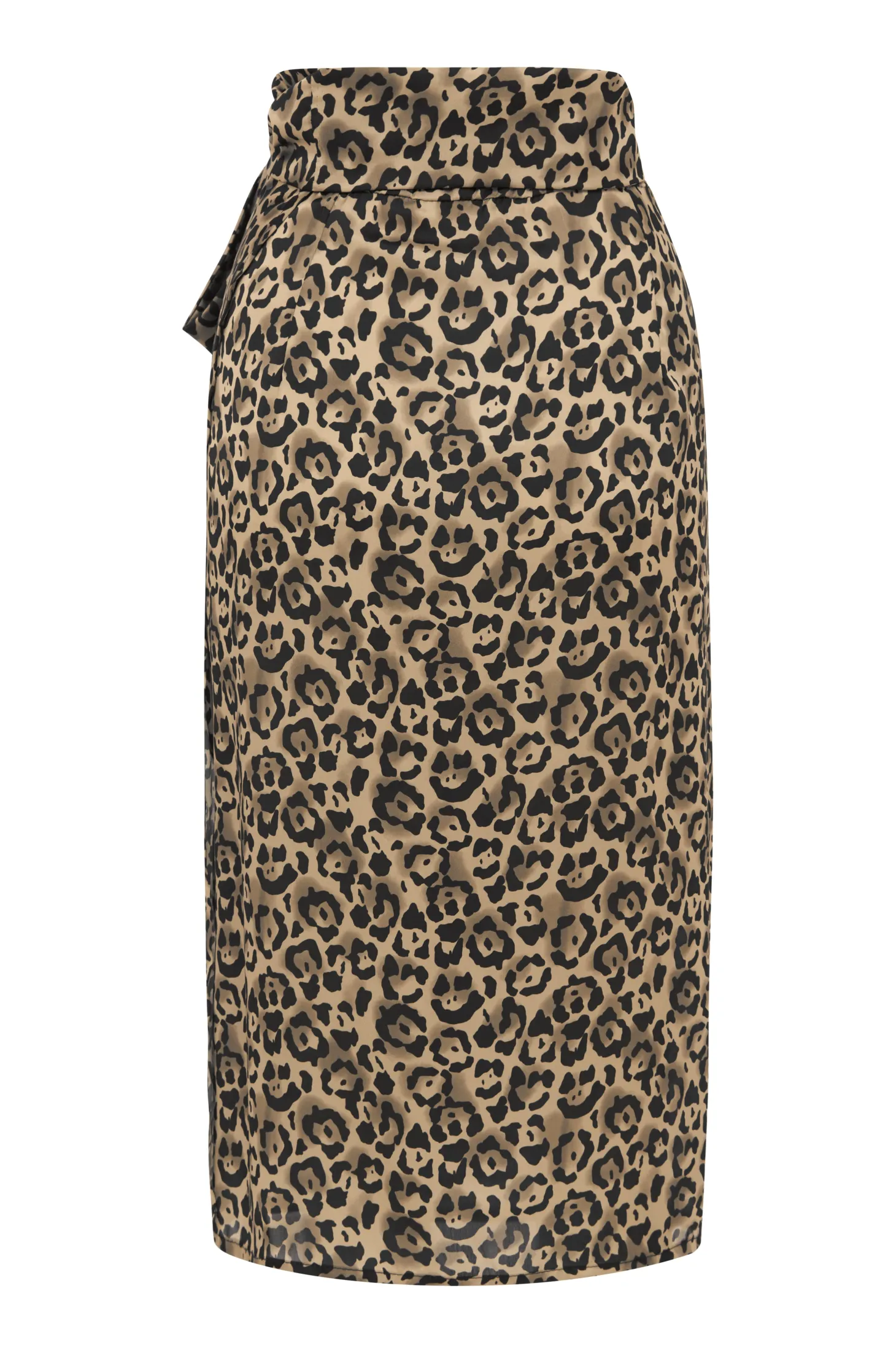 Discount Carolina Alima Animal Print Wrap Skirt