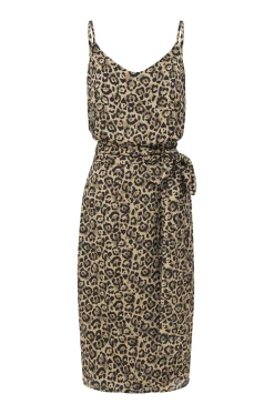 Discount Carolina Alima Animal Print Wrap Skirt