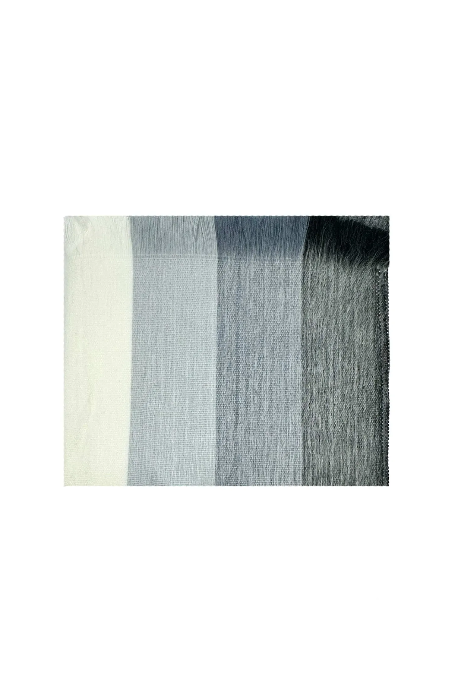Cheap Carolina Alpaca Wrap Striped Multi Colour Grey