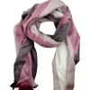 New Carolina Alpaca Wrap Striped Multi Colour Dusk