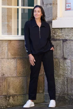 Online Carolina Amara Half Zip Jumper Black