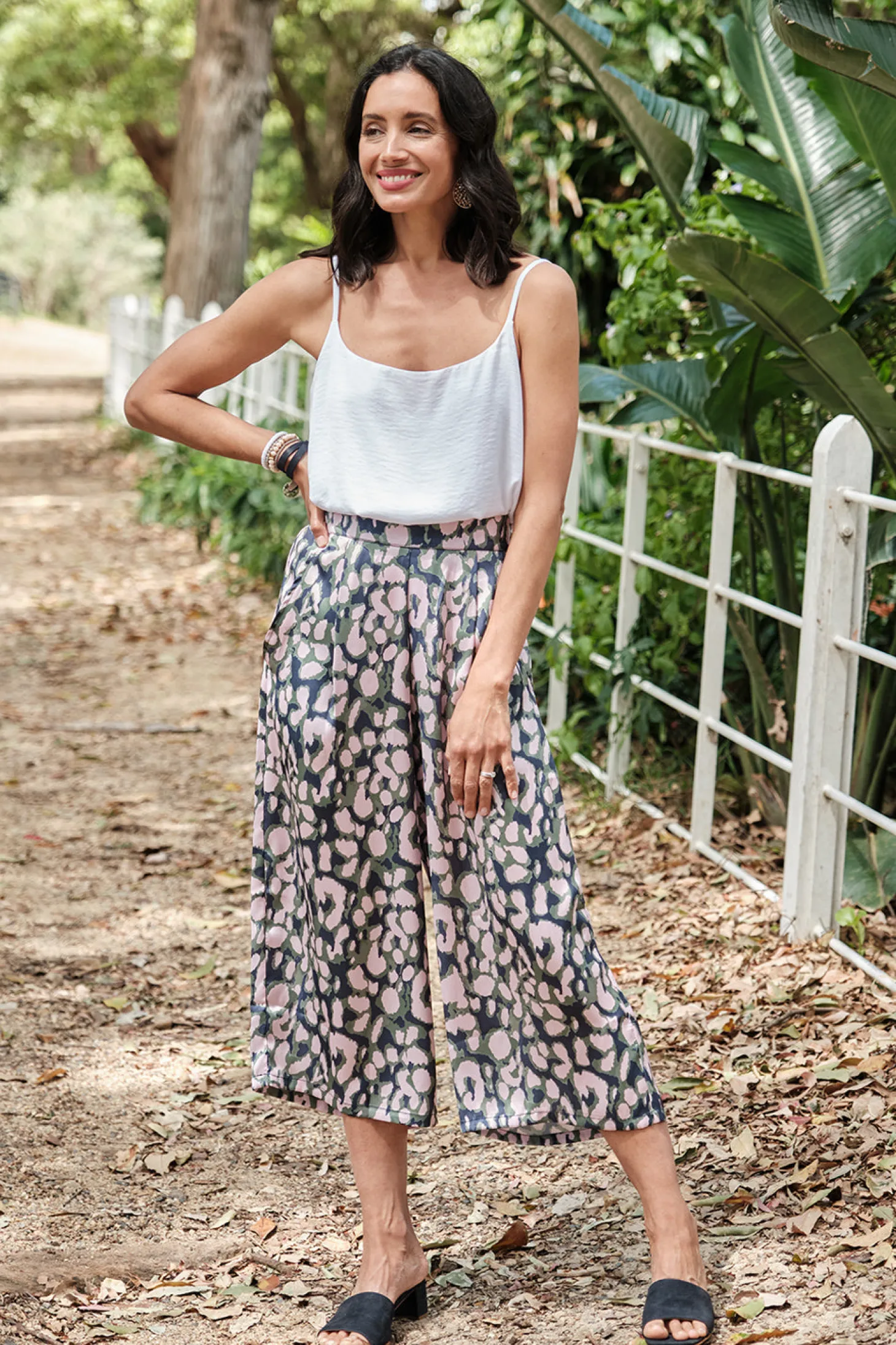 Shop Carolina Amarah Animal Print Pants