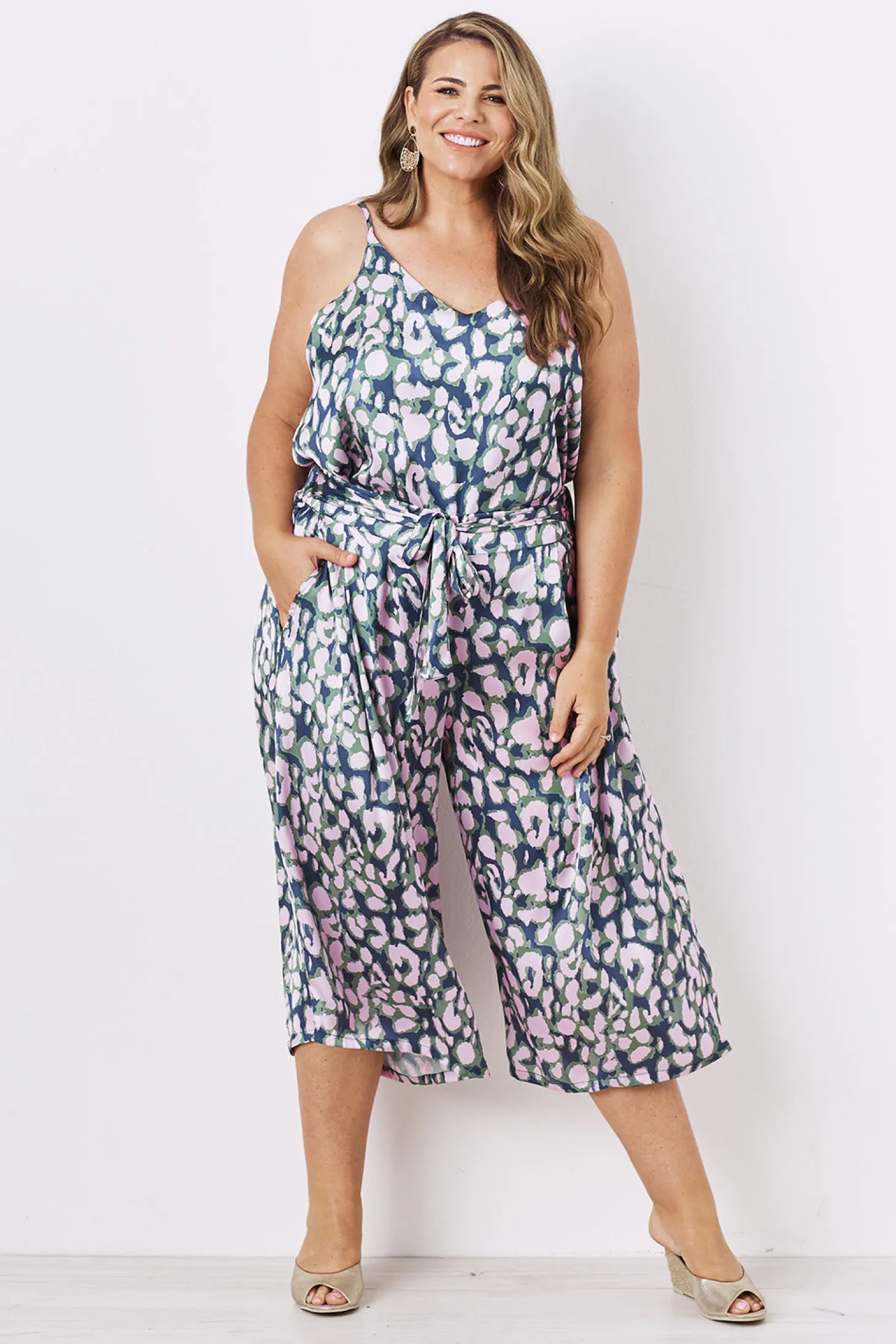Shop Carolina Amarah Animal Print Pants