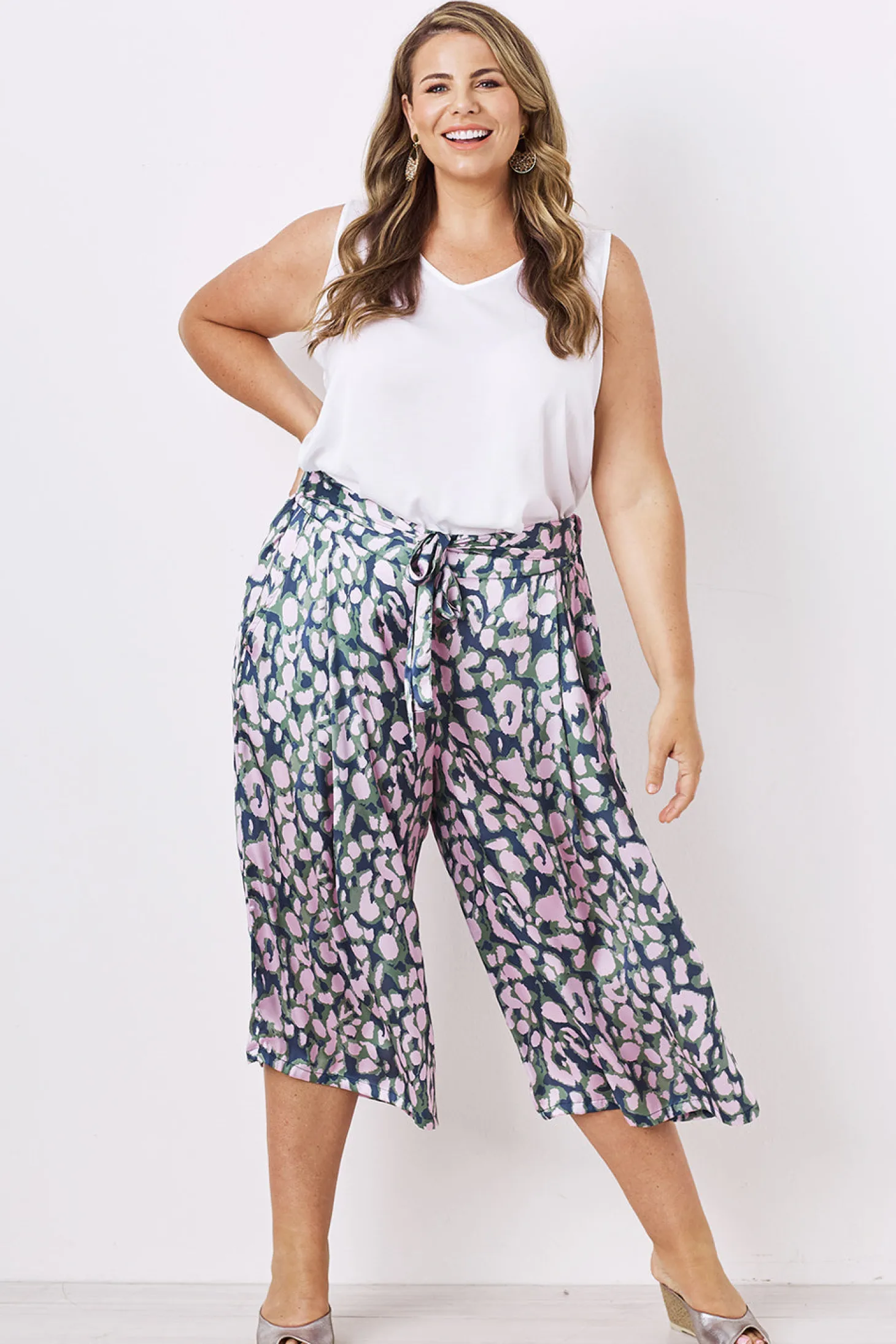 Shop Carolina Amarah Animal Print Pants