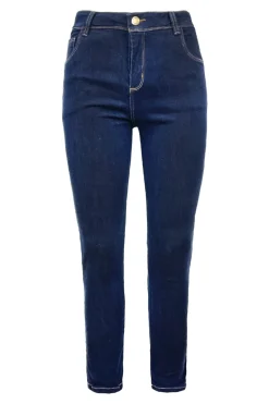 Clearance Carolina Amber Skinny Jeans Dark Denim Blue High Rise