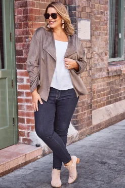Clearance Carolina Amber Skinny Jeans Dark Denim Blue High Rise