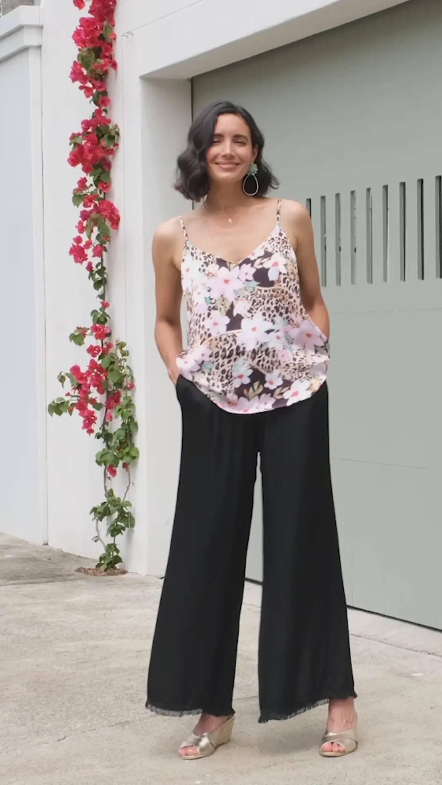 Discount Carolina Ana Camisole Top Ayla Print