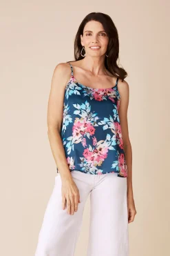 Shop Carolina Ana Camisole Top Bella Print Navy
