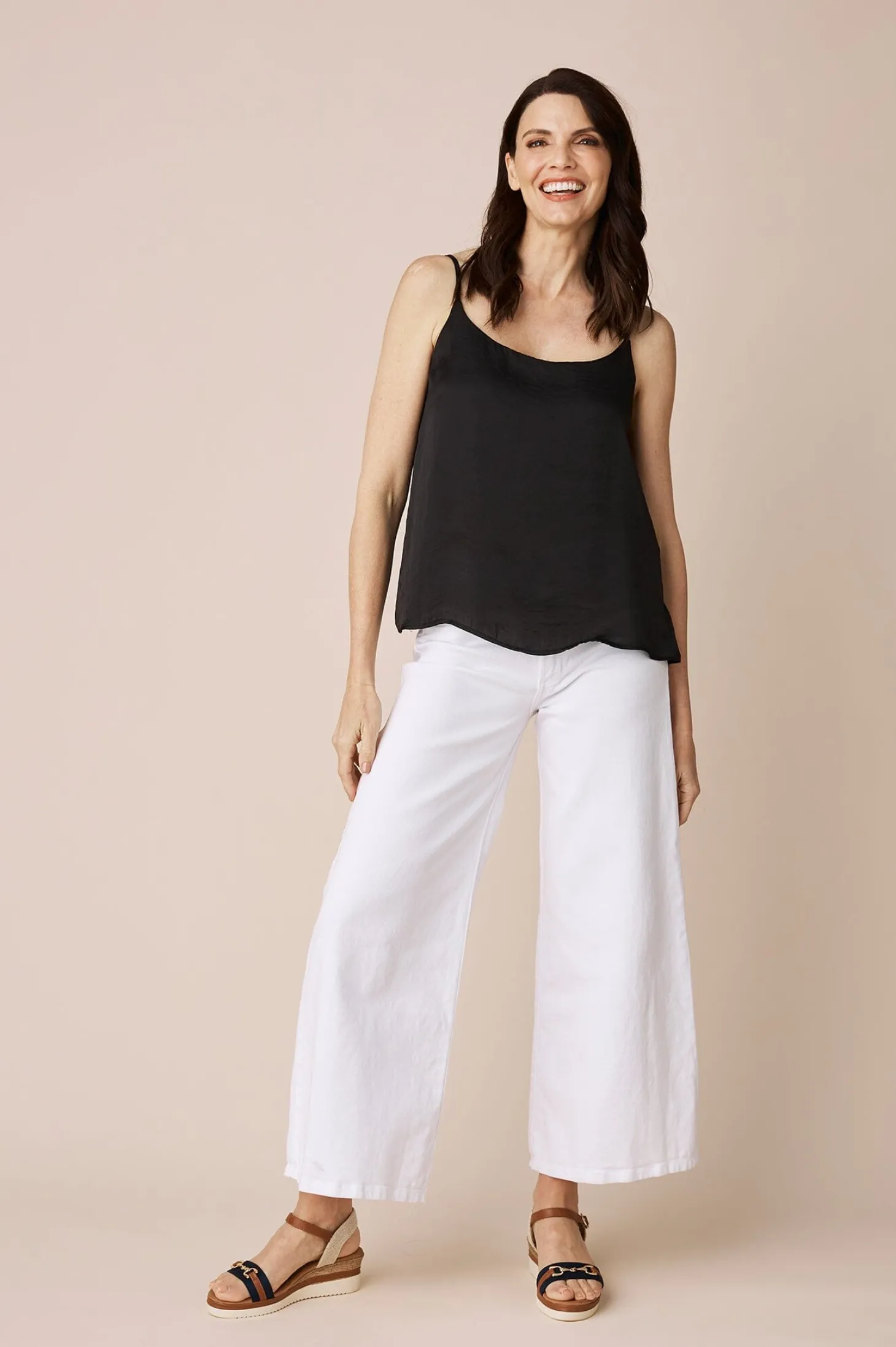 Cheap Carolina Ana Camisole Top Black