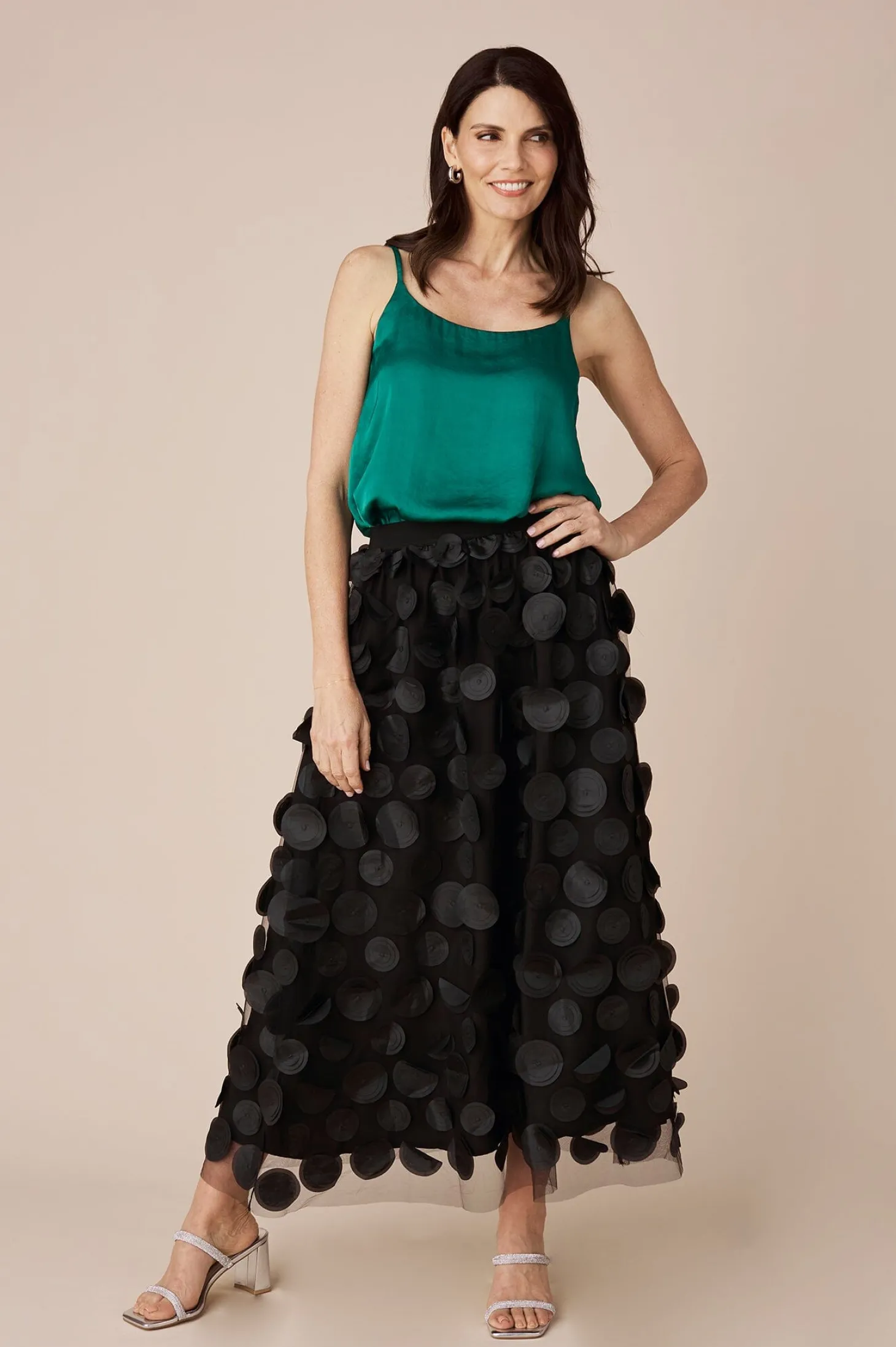 Online Carolina Ana Camisole Top Emerald