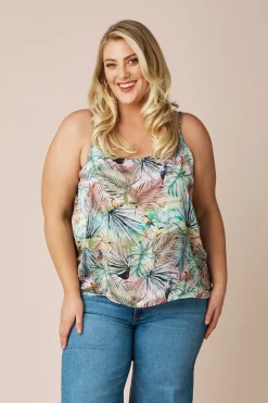 Clearance Carolina Ana Camisole Top Kalea Print