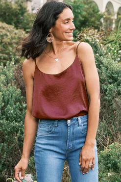 Online Carolina Ana Camisole Top Rust