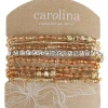 Cheap Carolina Andrina Bracelet Set Gold