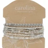 Clearance Carolina Andrina Bracelet Set Silver