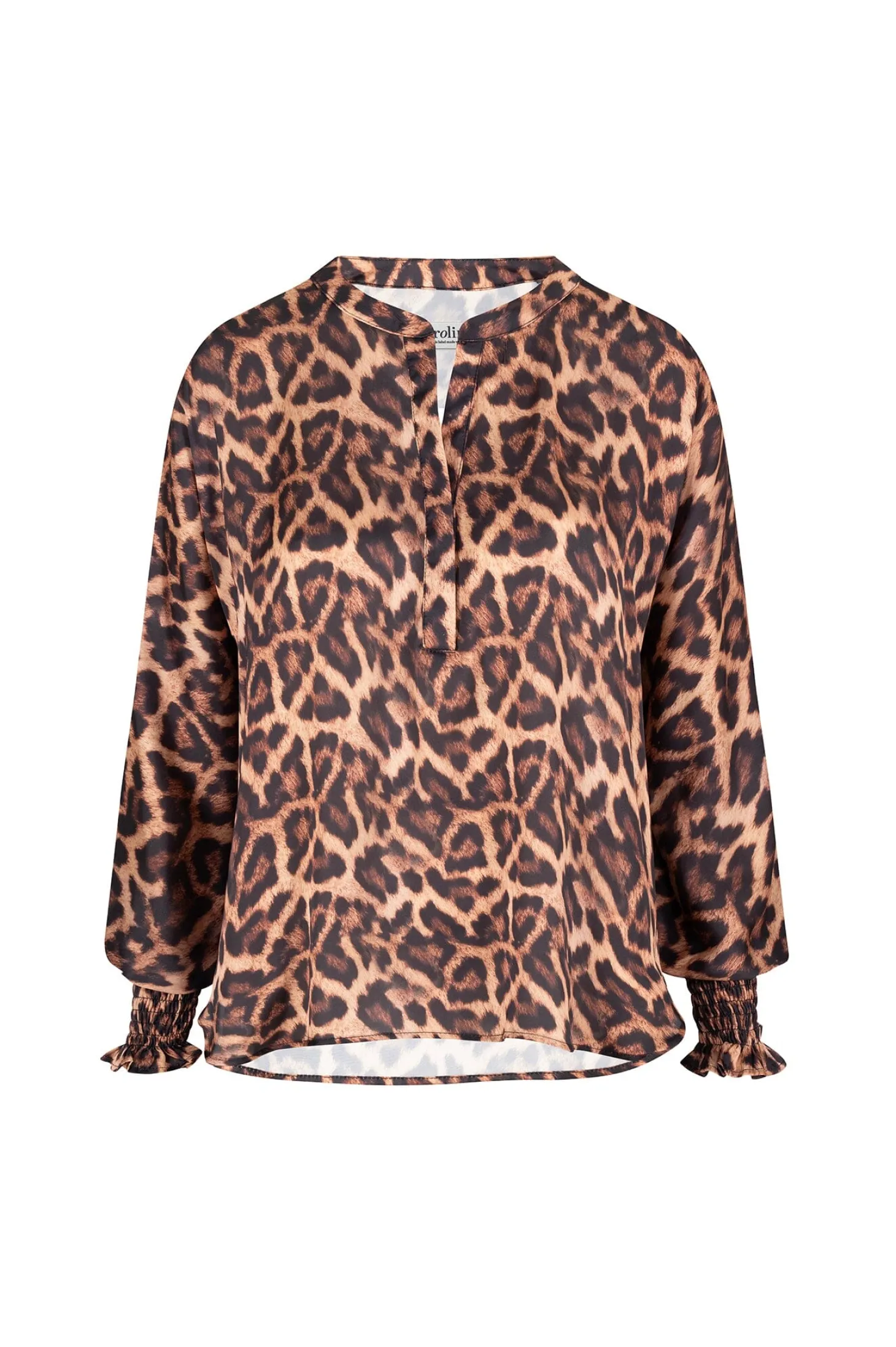 Hot Carolina Angelina Long Sleeve Top Anika Print