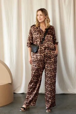 Outlet Carolina Anika Animal Print Pants