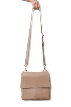 Cheap Carolina Barcelona Leather Handbag Nude Soft Leather