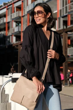 Cheap Carolina Barcelona Leather Handbag Nude Soft Leather