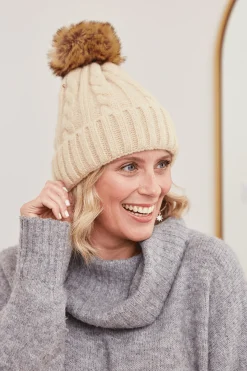 Best Carolina Bethany Beanie Beige