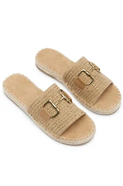 Cheap Carolina Bexley Slides Tan