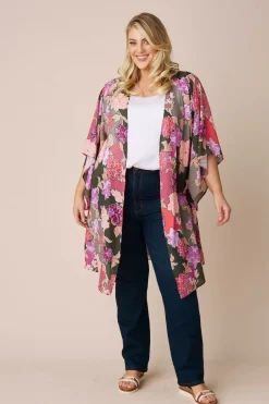 Outlet Carolina Brea Floral Cape