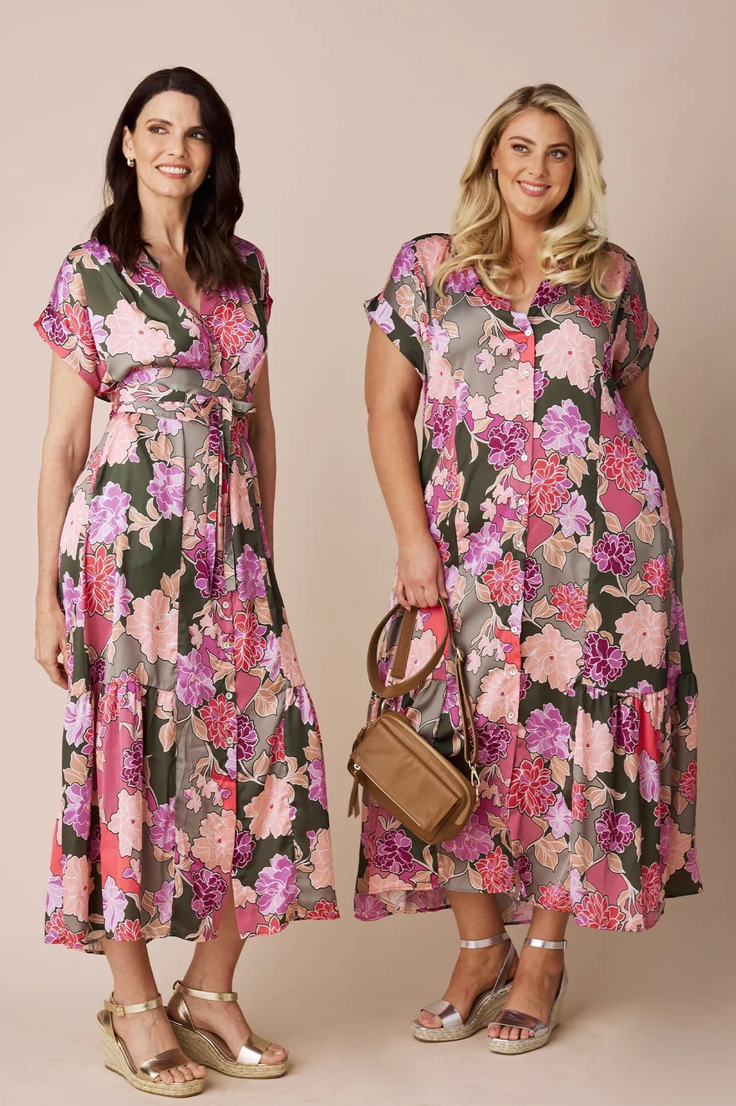 Flash Sale Carolina Brea Floral Dress