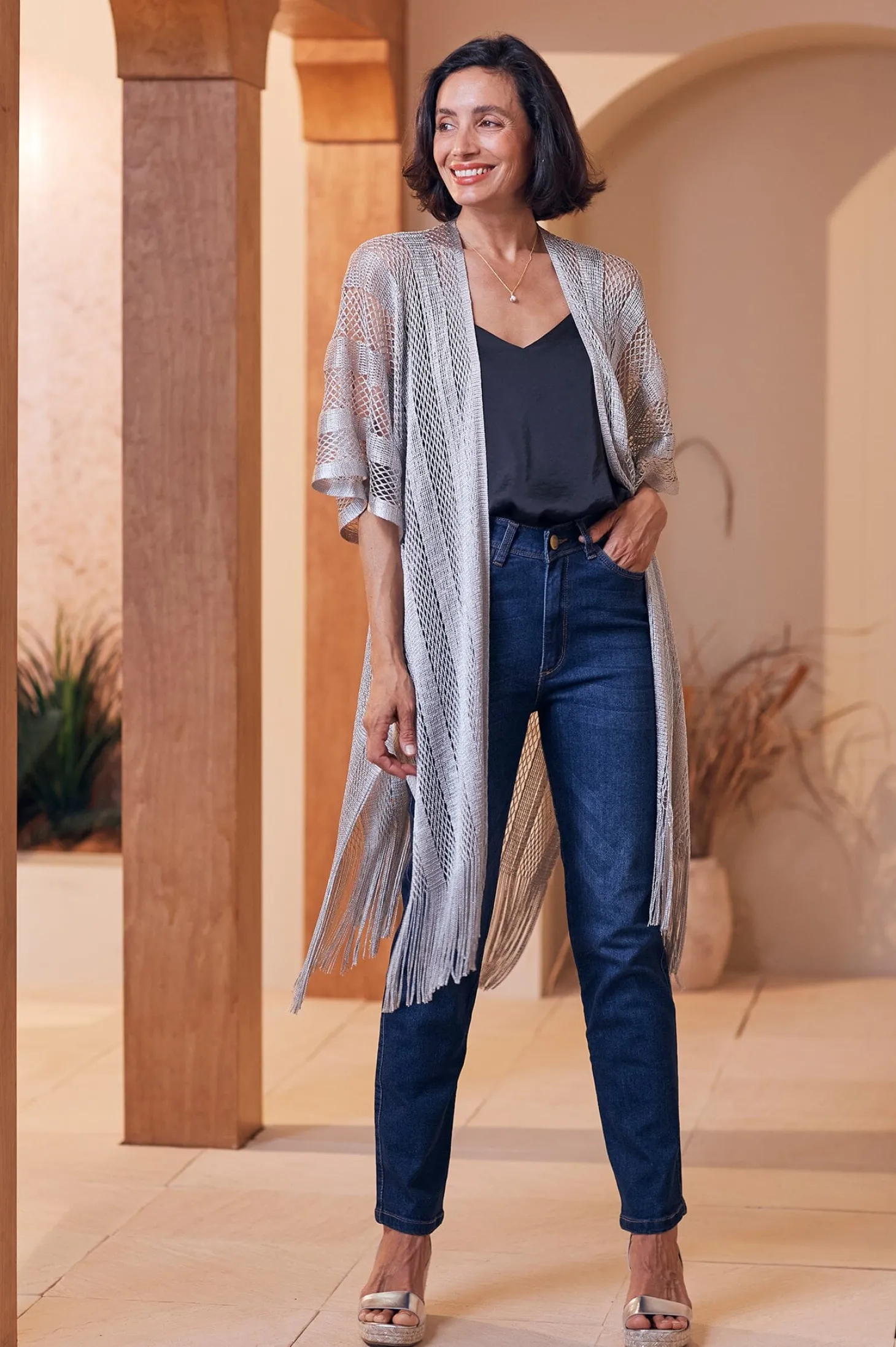 New Carolina Bree Cape Silver