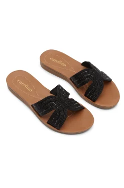 Best Sale Carolina Brianna Slides Black