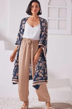 Cheap Carolina Bridgett Floral Cape Navy-Pre Order