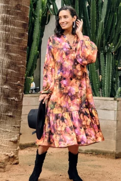 Best Carolina Calista Long Sleeve Dress