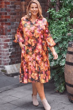 Best Carolina Calista Long Sleeve Dress