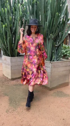 Best Carolina Calista Long Sleeve Dress