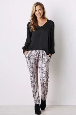 Best Carolina Camilla Pants Blush Python