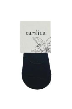 Fashion Carolina No Show Socks Set of 3 Black