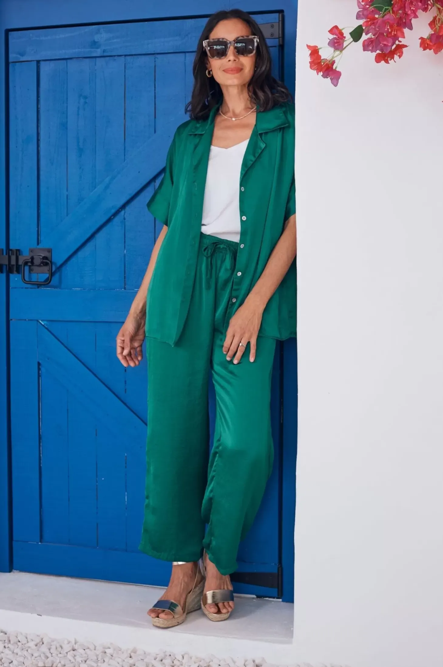 Best Carolina Casey Pants Emerald- Pre Order
