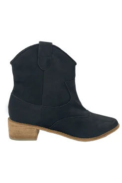 Fashion Carolina Cassidy Leather Boots Black