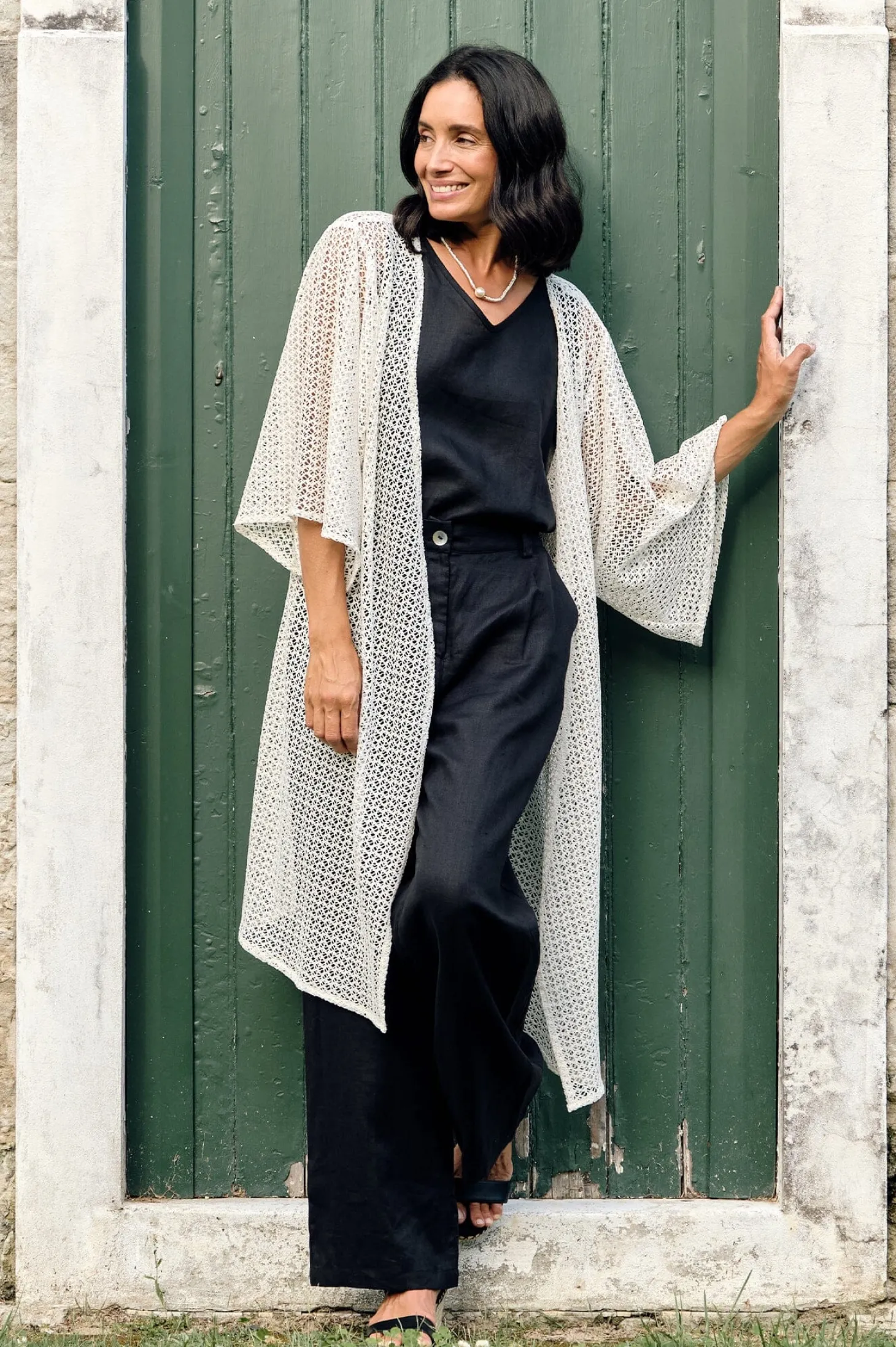 Store Carolina Cecilia Cape Ivory
