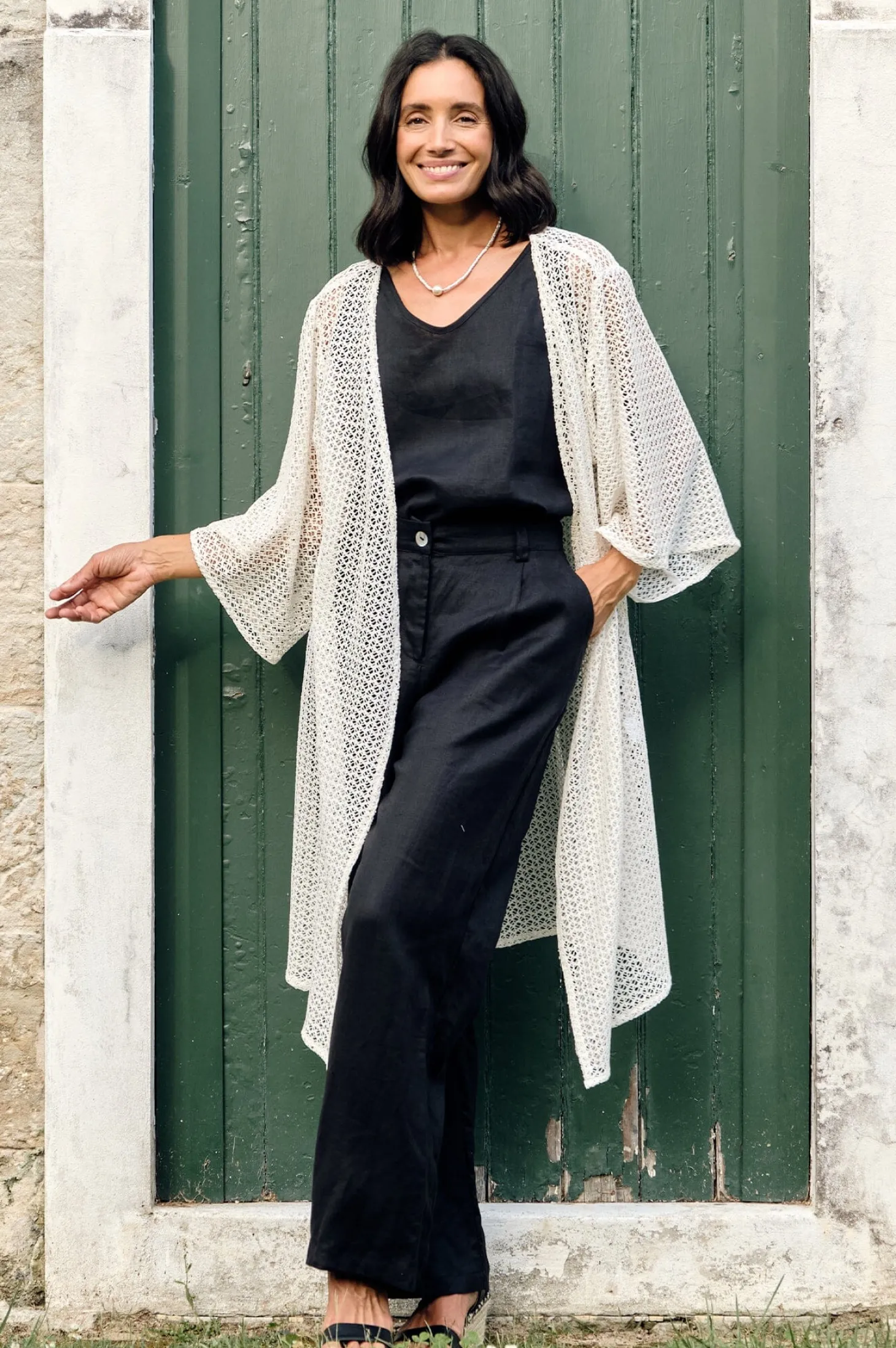 Store Carolina Cecilia Cape Ivory