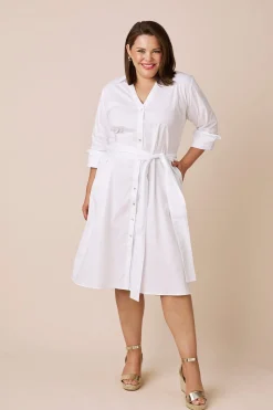 Best Carolina Celia Dress White