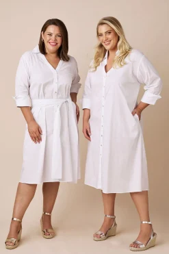 Best Carolina Celia Dress White