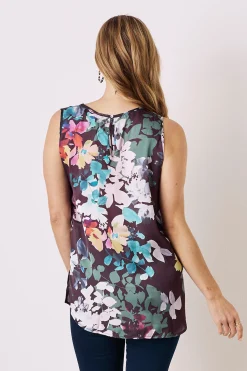 Hot Carolina Chloe Sleeveless Top Mirabeau