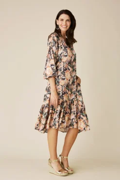 Cheap Carolina Claudia Long Sleeve Dress
