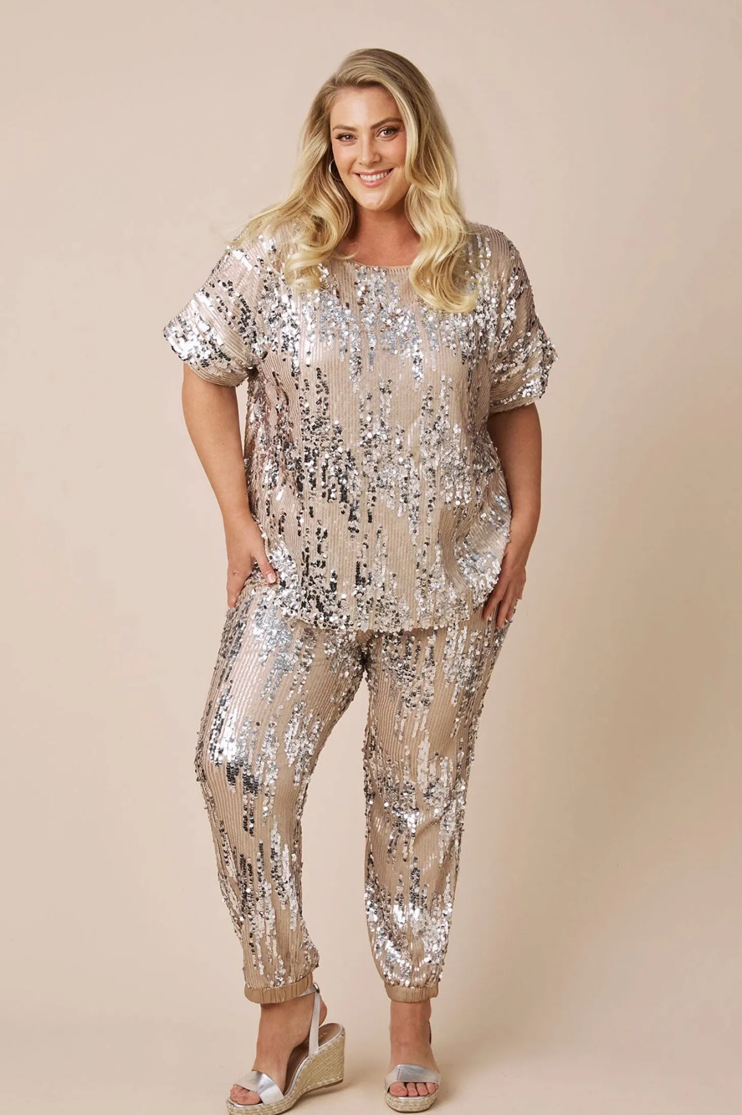 Discount Carolina Coco Pants Champagne