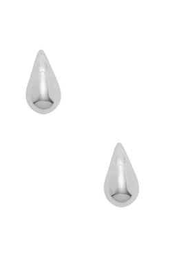 Store Carolina Comma Earrings Silver