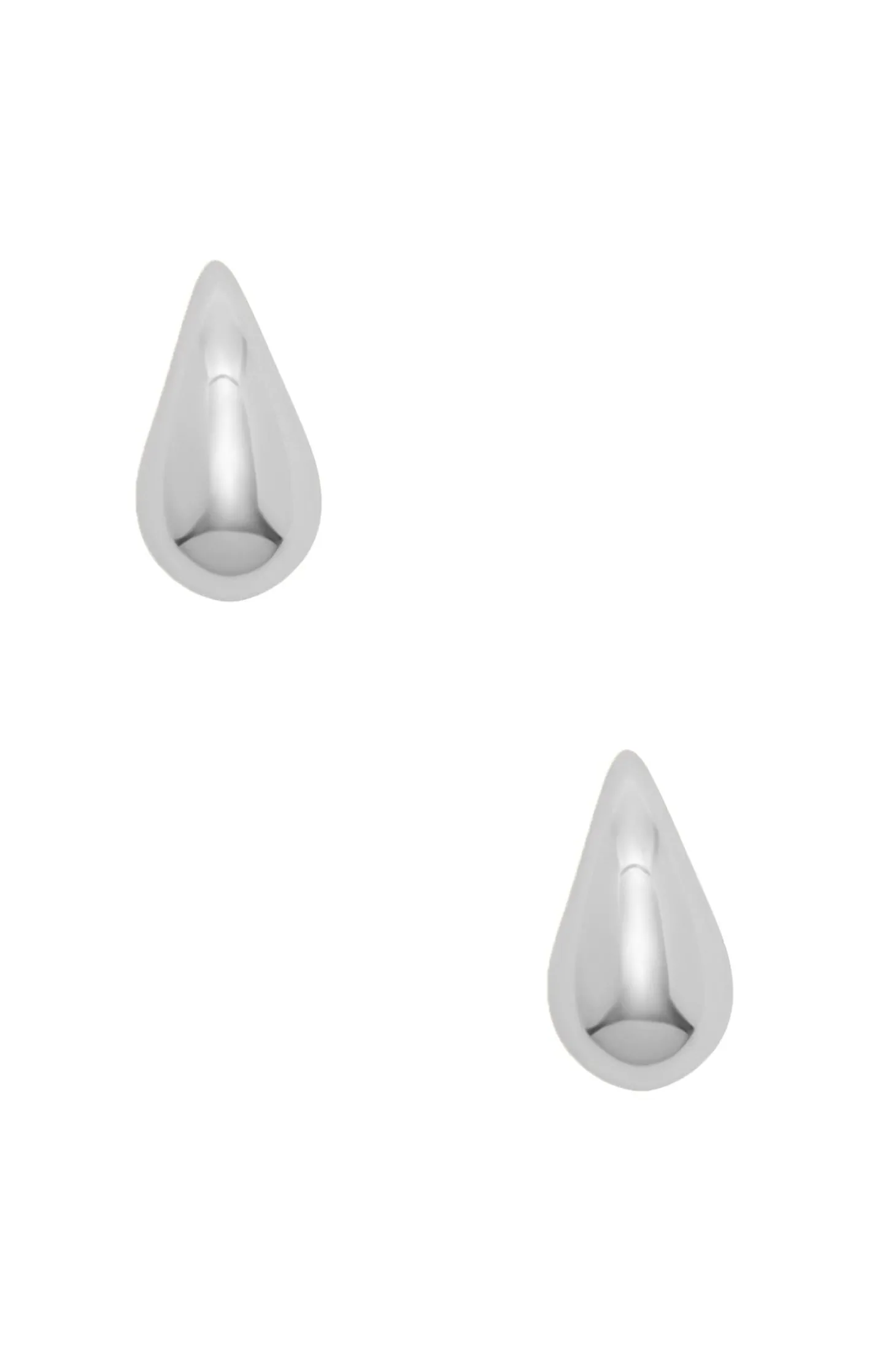 Store Carolina Comma Earrings Silver