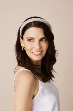 Outlet Carolina Delilah Diamante Headband Clear